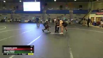 220 lbs Quarterfinal - Kalen Perez, Saint Mary`s Ryken vs Brandon Lewis, Archbishop Curley