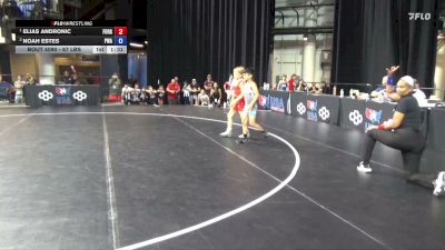 67 lbs 1st Place Match - Elias Andronic, Forge vs Noah Estes, Purler Wrestling Academy