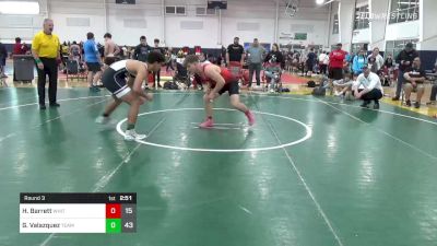 171 lbs Round 3 - Hayden Barrett, Whitmore Lake vs Gianni Valazquez, Team Gotcha