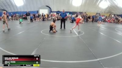 84 lbs Finals (2 Team) - Elijah Allen, Killer Elite vs Adrian Heinemann, OMP