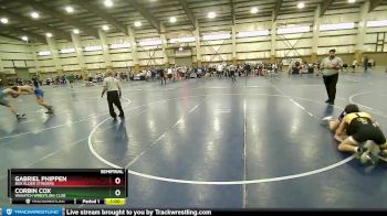 108 lbs Semifinal - Corbin Cox, Wasatch Wrestling Club vs Gabriel Phippen, Box Elder Stingers