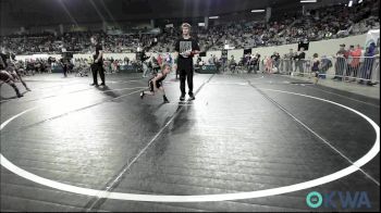 46 lbs 5th Place - Hunter Prose, Jay Wrestling Club vs Clara Collier, Morrison Takedown Club