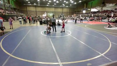 Rr Rnd 4 - Leandra Moreland, Espanola Jr Wrestling vs Akeela Mitchell, NM Gold