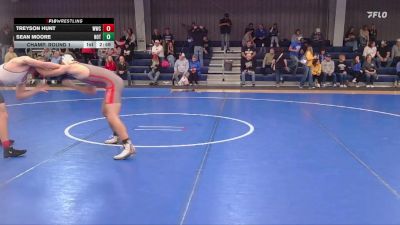 157 lbs Champ. Round 1 - Treyson Hunt, Western Wyoming College vs Sean Moore, Northern Oklahoma College-Tonkawa