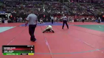 D3-132 lbs 3rd Place Match - Hayden Kuhn, Ash. Crestview vs Trey Allen, Mechanicsburg