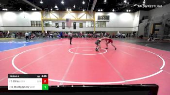 141B lbs Rr Rnd 4 - Tyler Dilley, Lock Haven vs Mark Montgomery, West Point