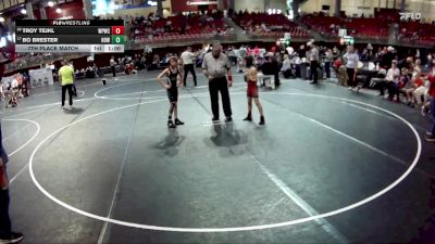 75 lbs 7th Place Match - Troy Tejkl, West Point Wrestling Club vs Bo Brester, Howells-Dodge