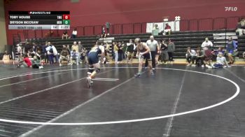 165 lbs Cons. Round 2 - Toby House, Truett-McConnell (Ga.) vs Bryson McCraw, Montreat College