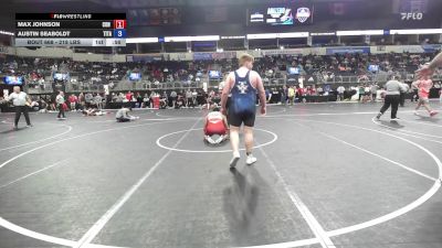 218 lbs Consi Of 8 #2 - Max Johnson, Con - Kids vs Austin Seaboldt, Titan Wrestling