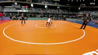 6A 107 lbs 3rd Place Match - Allessandra Toscano, El Paso Eastwood vs Arianna Beltran, Cypress Ranch