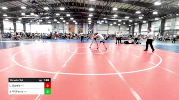 182 lbs Round Of 64 - Luke Steele, MA vs Jacob Williams, MN