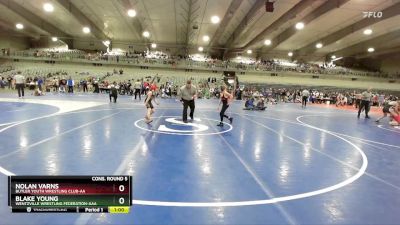 75 lbs Cons. Round 5 - Nolan Varns, Butler Youth Wrestling Club-AA vs Blake Young, Wentzville Wrestling Federation-AAA