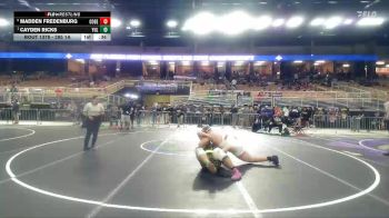 285 1A 3rd Place Match - Cayden Ricks, Yulee vs Madden Fredenburg, Cocoa Beach