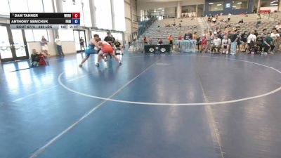 285 lbs Quarters - Sam Tanner, White Rhino vs Anthony Semchuk, Peninsula