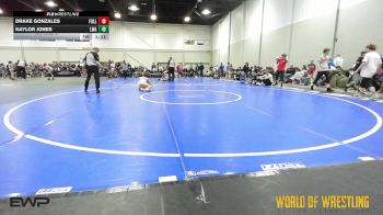 90 lbs Rr Rnd 3 - Drake Gonzales, Full Circle 14U vs Kaylor Jones, LWA 14U