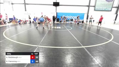 105 kg Rr Rnd 5 - Abigail Radabaugh, Valkyrie Girls WC vs Braelyn Flemming, Michigan Rev Girls Blue