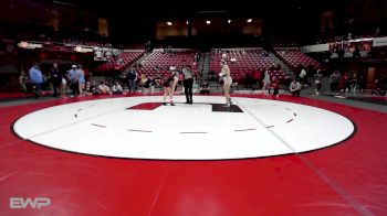 155 lbs Round Of 16 - Trinity Sanford, Duncan Lady Demons vs Kinslee Collier, Edmond North Girls