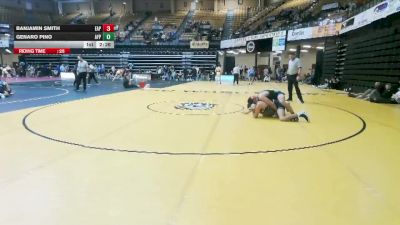 174 lbs Quarterfinal - Banjamin Smith, EAP OTC vs Genaro Pino, Air Force Prep