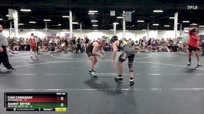 150 lbs Round 1 (6 Team) - Cam Cannaday, Outsiders WC vs Danny Bryne, Orchard South WC