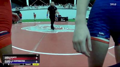 94 lbs Round 2 (8 Team) - Naylee Garza, Texas Red vs Eden Wilder, Missouri