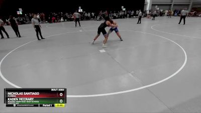 190 lbs Cons. Round 3 - Kaden McCrary, Rogers Heritiage High School Wrestling vs Nicholas Santiago, Florida