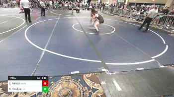 175 lbs Round Of 64 - Cole Nelson, Warrior WC vs Seth Hoodye, San Dimas HS