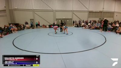 127 lbs 2nd Wrestleback (16 Team) - Kalliscya Gardner, South Carolina vs Abi Kelly, Arkansas Gold