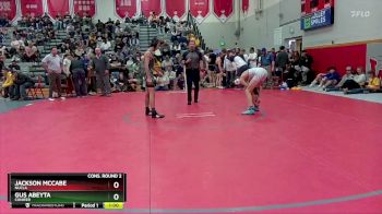 113 lbs Cons. Round 2 - Gus Abeyta, Conifer vs Jackson McCabe, Nucla