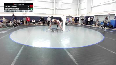 C-171 lbs Consolation - Colten Thomas, OH vs Donovan Huzinec, PA