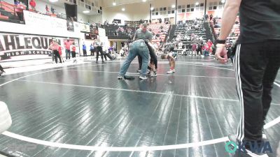 49 lbs Quarterfinal - Eli Dicus, Raw Wrestling Club vs Parker Wilson, Sallisaw Takedown Club 2
