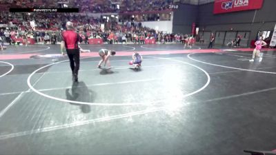 110 lbs Quarterfinal - Raegan Risler, MES Wrestling vs Mary Crabtree, Cedarburg Matdogs