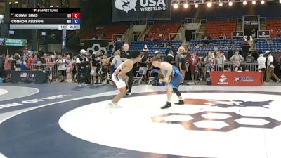 144 lbs Champ. Rd Of 128 - Josiah Sims, Ohio vs Connor Allison, Maryland
