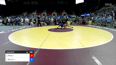 138 lbs Cons 64 #1 - Jorge Perez, TX vs Luke Borror, OK