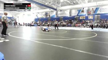 110 lbs Semifinal - Emmerson Keller, Olathe Northwest vs Emjay Marez, Garden City