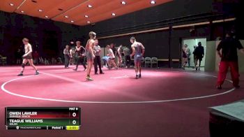 145 lbs Cons. Round 1 - Owen Lawler, Dubuque Senior vs Teague Williams, Solon