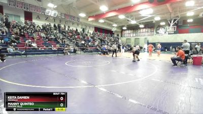 285 lbs Cons. Round 4 - Keita Damien, Valhalla vs Manny Quinteo, Shadow Hills