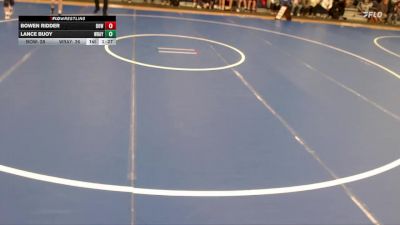 120 lbs Round 1 (16 Team) - Bowen Ridder, Broken Bow vs Lance Buoy, Wray