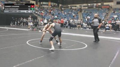 133 lbs Champ. Round 2 - Tanner Loughrie, Pratt Community College vs Alex Rodriguez, Embry-Riddle (Ariz.)