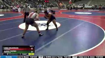 185 lbs Cons. Round 5 - Lydia Wilkerson, Springdale vs Alissa Castro, Fayetteville