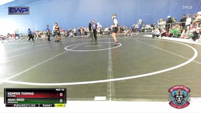 95 lbs 1st Place Match - Kemper Thomas, Victory vs Isiah Reed, Nebraska