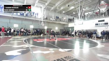 285 lbs Champ. Round 2 - Nash Gentry, Belgrade vs Xander Scholes, Post Falls