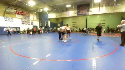 215 lbs Semifinal - Xavier Brooks, Laguna Beach vs Elijah Juarez, Etiwanda