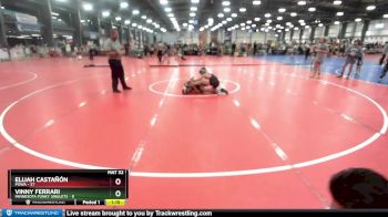 88 lbs Rd# 5- 3:45pm Friday Final Pool - Elijah Castañón, POWA vs Vinny Ferrari, Minnesota Funky Singlets