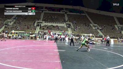 7A 106 lbs Quarterfinal - Bayani Galvez, Enterprise HS vs Victor Pantaleon, Carver Montgomery HS