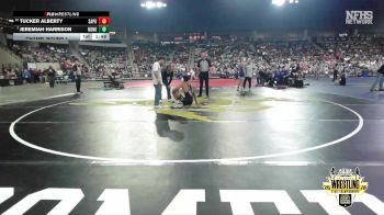 B6A-132 lbs Champ. Round 1 - Jeremiah Harrison, Norman North vs Tucker Alberty, Sapulpa
