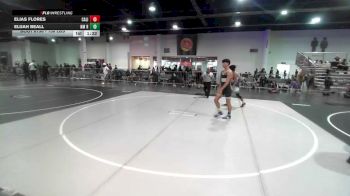 138 lbs Quarterfinal - Elias Flores, California Grapplers vs Elijah Beall, NM Royalty