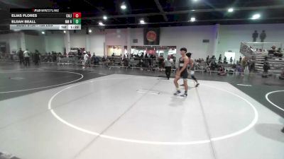 138 lbs Quarterfinal - Elias Flores, California Grapplers vs Elijah Beall, NM Royalty