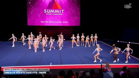 Omni Elite Athletix Charlotte - Smoke [2026 L2 Senior - D2 - Small - B Wild Card] 2026 The D2 Summit