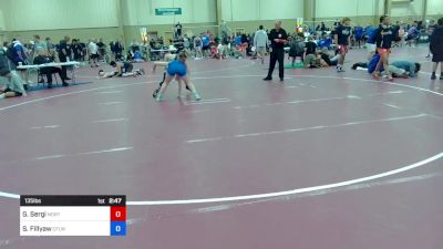 135 lbs Final - Gabriella Sergi, NorthSide WC vs Shelby Fillyaw, Central Florida Wrestling