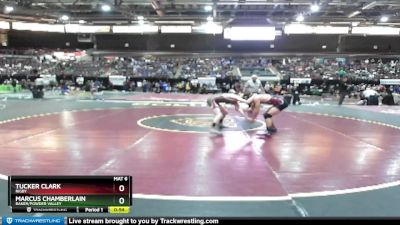 126 lbs Cons. Round 3 - Marcus Chamberlain, Baker/Powder Valley vs Tucker Clark, Rigby